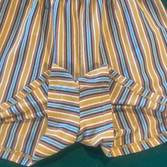 Wild fable strapless striped romper - Picture 3 of 7